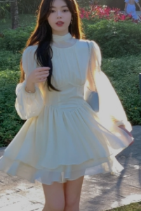 Chân váy dáng ngắn Váy công chúa dáng ngắn