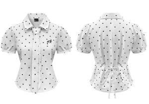 áo chấm bi nữ
